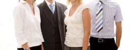 young business team