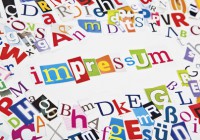 Impressum | Internet | Zeitung | Buchstaben
